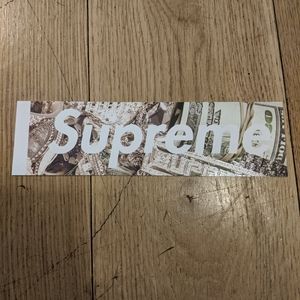 Supreme Money Box Logo Sticker